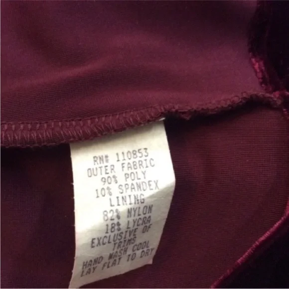 KARLA KAY STEEN Elegant and Luxurious VELVET-LIKE Blouse Size MEDIUM - Picture 5 of 11